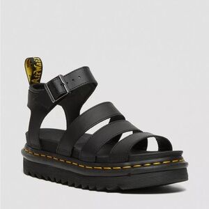 Dr Martens BLAIRE HYDRO LEATHER STRAP SANDALS